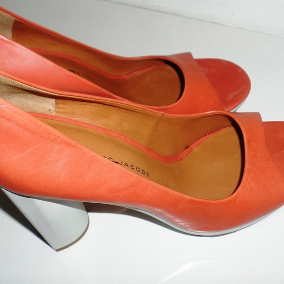 Marc by Marc Jacobs Color-block Orange White - Picture 8 of 8